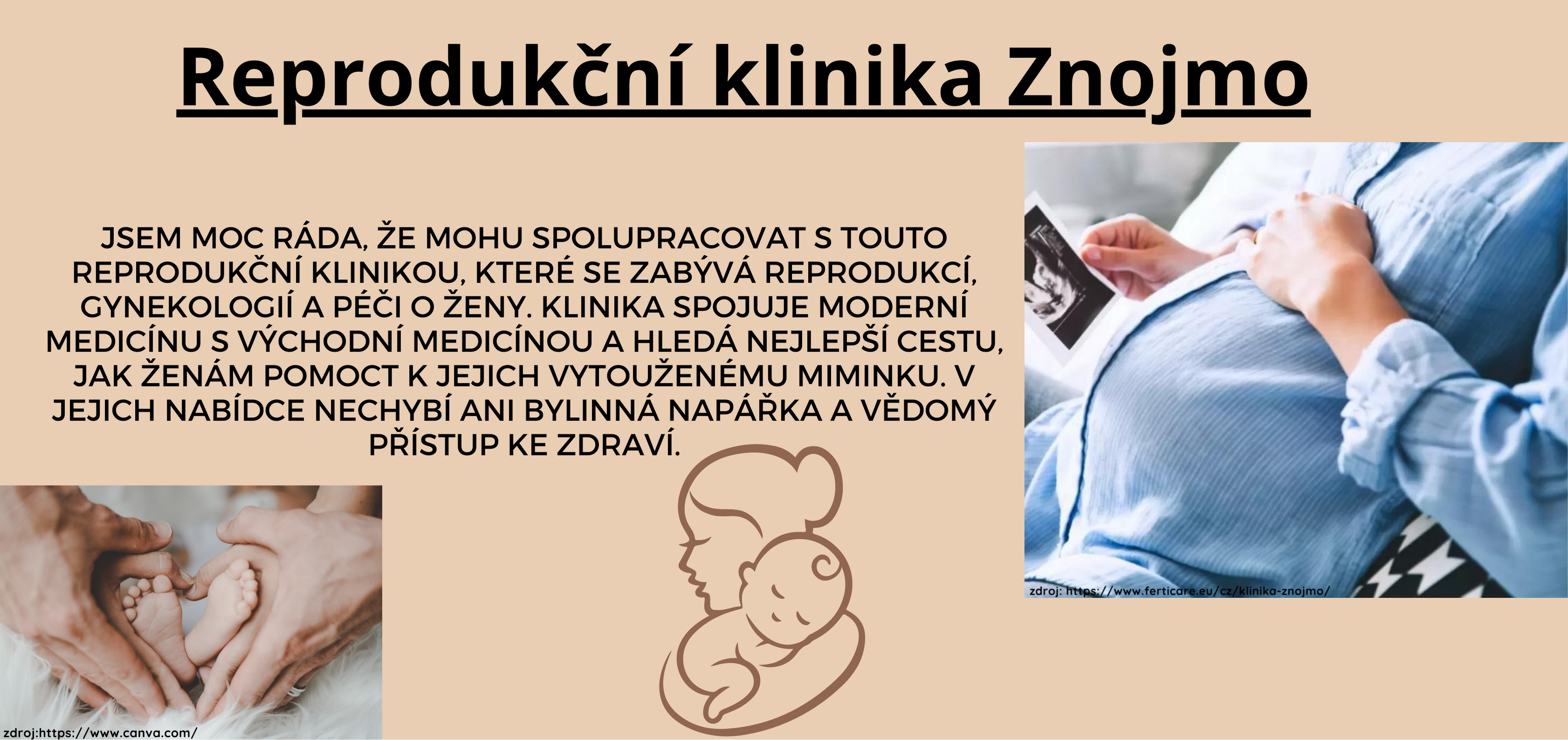 reprodukční klinika Znojmo spolupráce